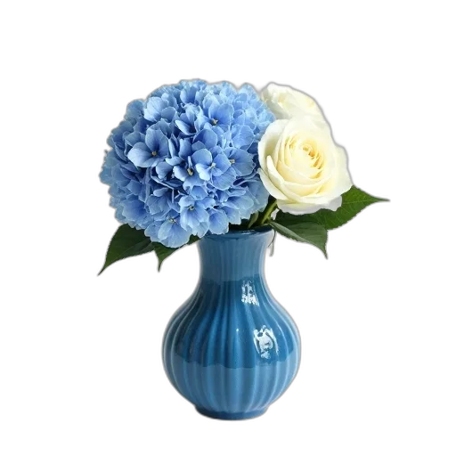 flower, bottle, crown, 3d render transparent PNG cut-out