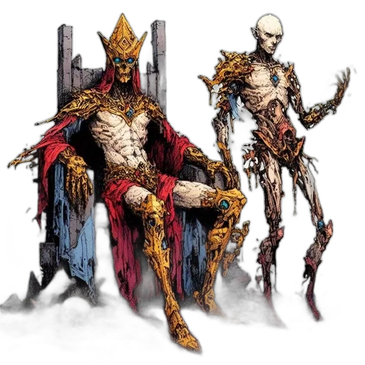 concept art, comic book art, fantasy art, pixel art transparent PNG cut-out
