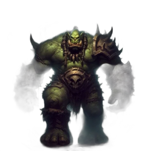 creature, staff, weapon, mask transparent PNG cut-out