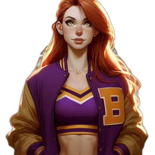 jacket, fantasy art, concept art, comic book art transparent PNG cut-out