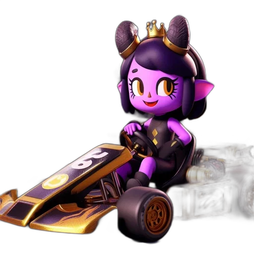crown, weapon, car, concept art transparent PNG cut-out