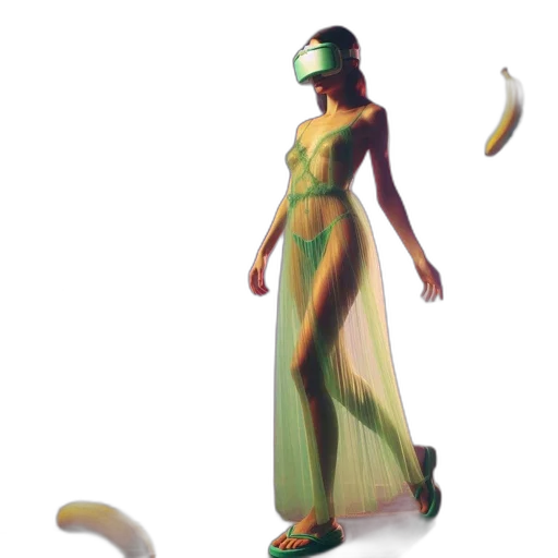 dress, mask, creature, robot transparent PNG cut-out