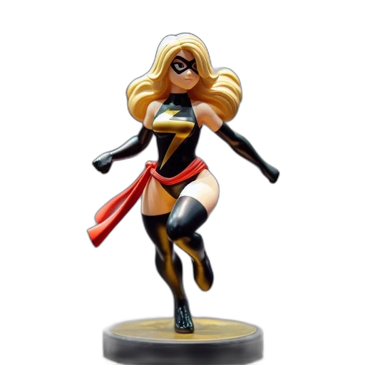 concept art, comic book art, 3d render, figurine transparent PNG cut-out