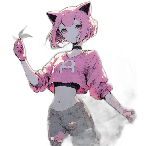 staff, jacket, mask, weapon transparent PNG cut-out