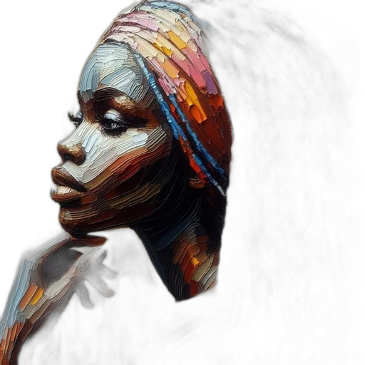 face, mask, photorealistic, concept art transparent PNG cut-out