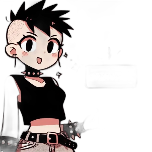 staff, cartoon, anime, concept art transparent PNG cut-out