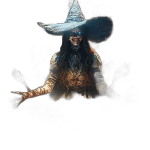 hat, staff, mask, face transparent PNG cut-out