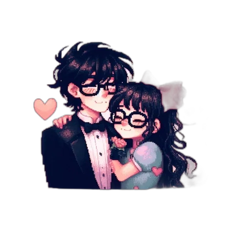 watercolor, pixel art, cartoon, anime transparent PNG cut-out