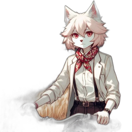staff, mask, animal, jacket transparent PNG cut-out