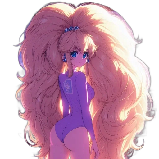 hair, dress, creature, anime transparent PNG cut-out