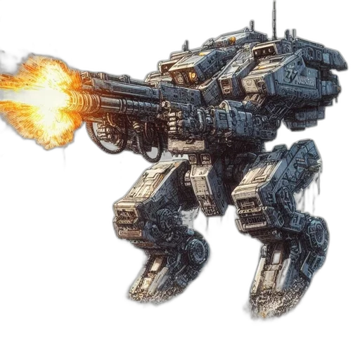 weapon, robot, dragon, staff transparent PNG cut-out