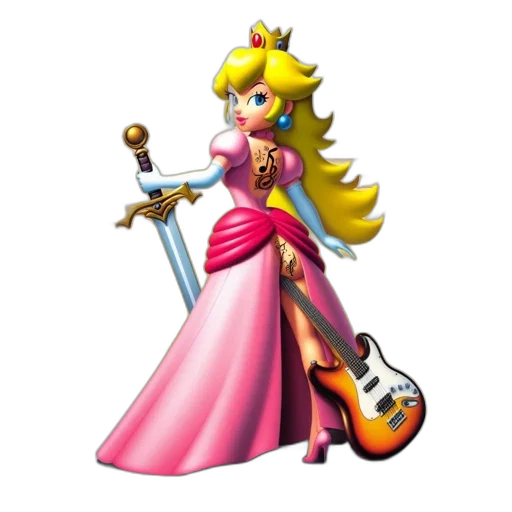 crown, dress, weapon, staff transparent PNG cut-out