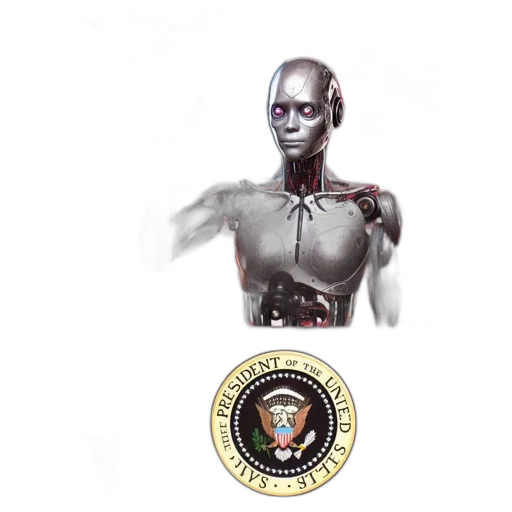 robot, face, creature, concept art transparent PNG cut-out