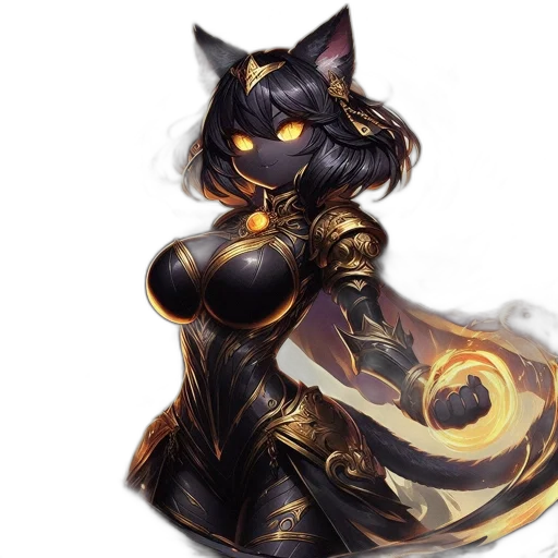 dress, staff, fantasy art, concept art transparent PNG cut-out
