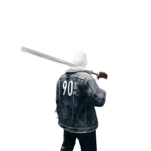 jacket, sword, weapon, staff transparent PNG cut-out