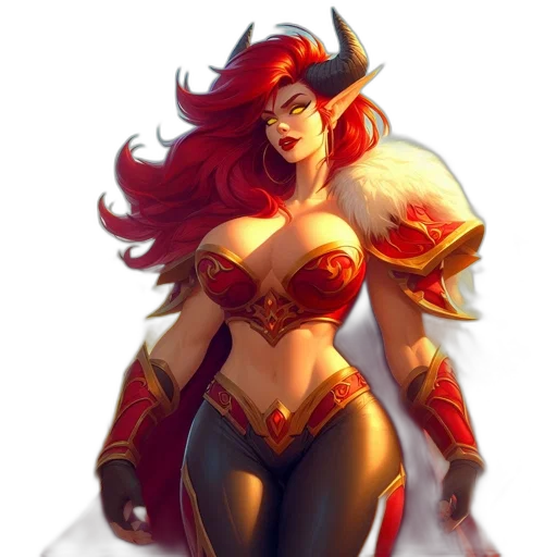 fantasy art, concept art, comic book art, pixel art transparent PNG cut-out