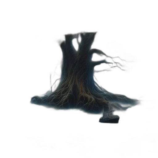 hair, dress, creature, shoes transparent PNG cut-out