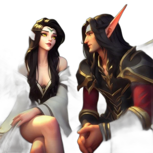 fantasy art, concept art, pixel art, 3d render transparent PNG cut-out