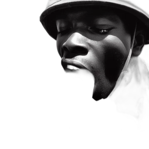 face, mask, hat, photorealistic transparent PNG cut-out