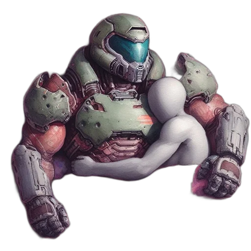 robot, creature, animal, weapon transparent PNG cut-out
