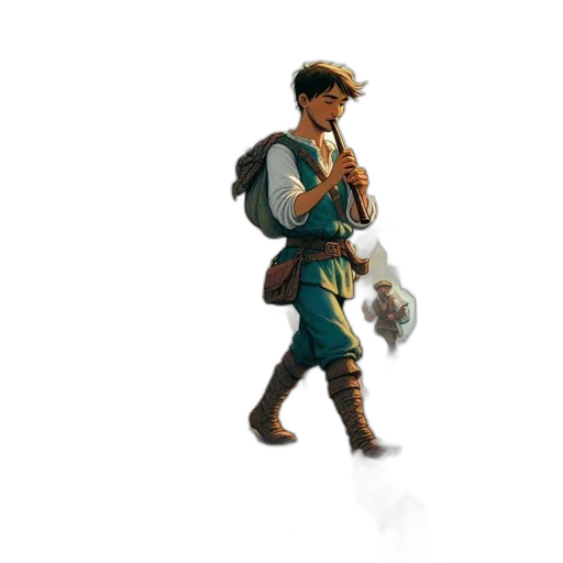 staff, hat, sword, weapon transparent PNG cut-out