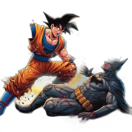 comic book art, concept art, fantasy art, anime transparent PNG cut-out