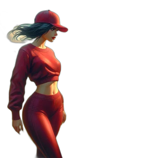 hat, jacket, dress, concept art transparent PNG cut-out