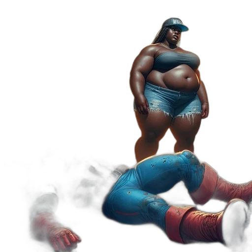 concept art, comic book art, 3d render, fantasy art transparent PNG cut-out