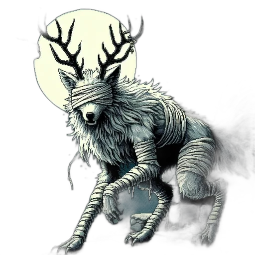 creature, animal, staff, mask transparent PNG cut-out