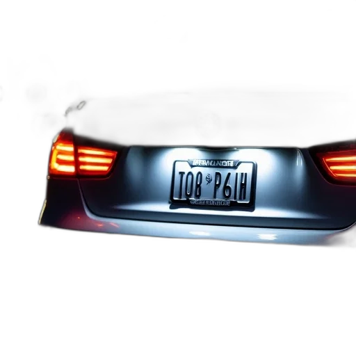 car, 3d render, photorealistic, first transparent PNG cut-out