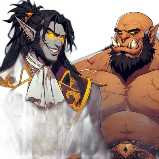 concept art, fantasy art, comic book art, pixel art transparent PNG cut-out