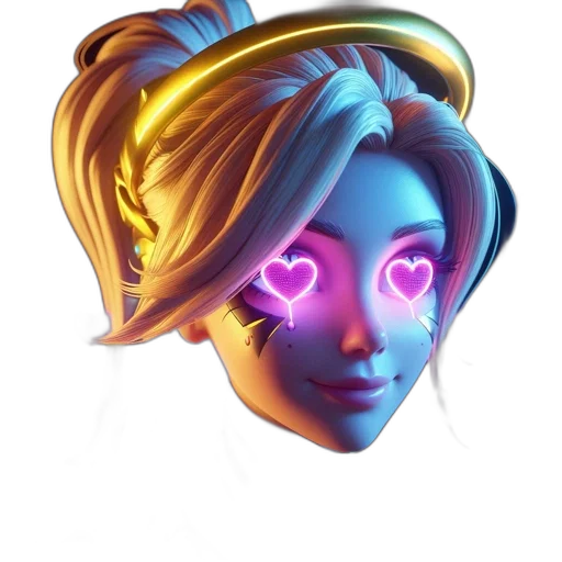 face, mask, crown, robot transparent PNG cut-out