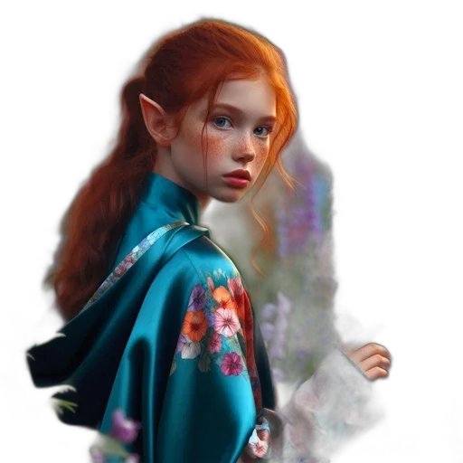 dress, jacket, face, dragon transparent PNG cut-out