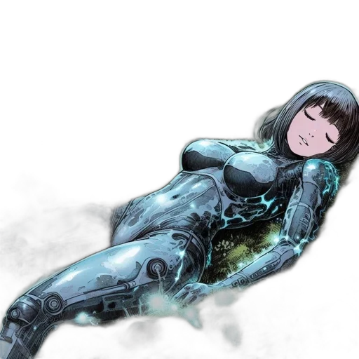 robot, creature, dress, weapon transparent PNG cut-out