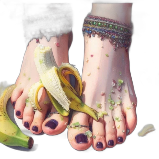 shoes, jewelry, food, photorealistic transparent PNG cut-out