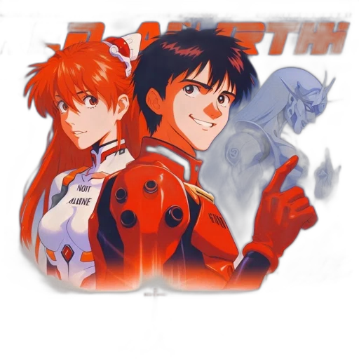 jacket, anime, concept art, pixel art transparent PNG cut-out