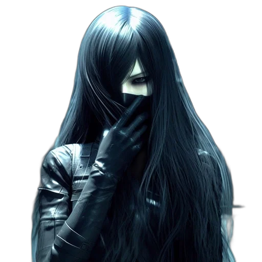 mask, jacket, face, creature transparent PNG cut-out