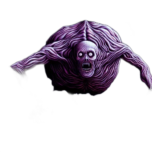 creature, mask, hair, animal transparent PNG cut-out
