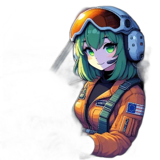 robot, staff, face, jacket transparent PNG cut-out