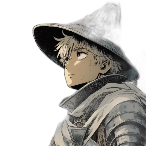 hat, mask, sword, face transparent PNG cut-out