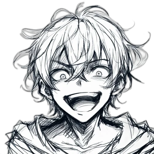 face, creature, mask, anime transparent PNG cut-out