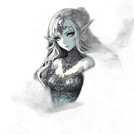 mask, dress, crown, staff transparent PNG cut-out