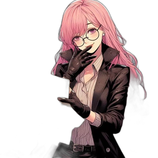 jacket, staff, weapon, dress transparent PNG cut-out