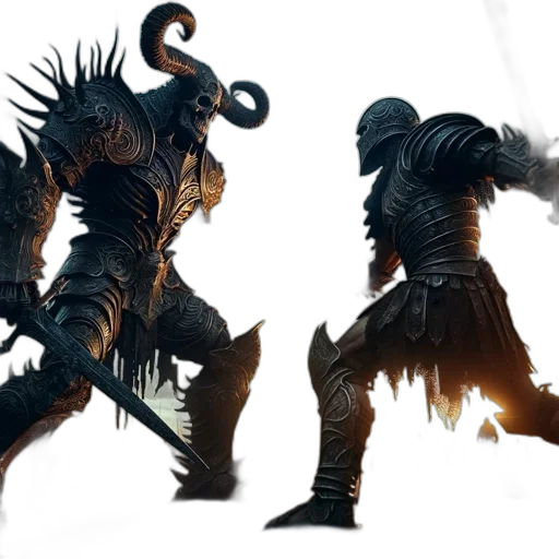 concept art, fantasy art, 3d render, comic book art transparent PNG cut-out