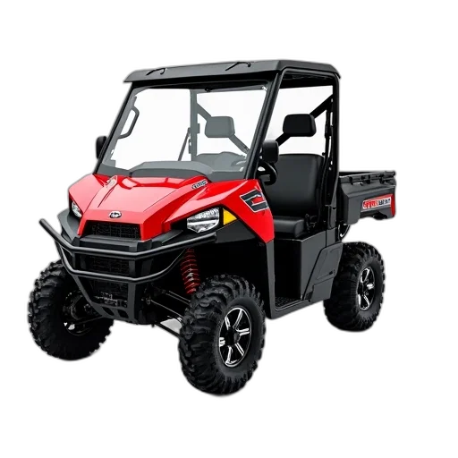 red, black, polaris, ranger transparent PNG cut-out