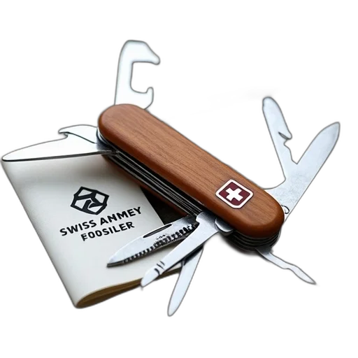 swiss, army, knife, tools transparent PNG cut-out