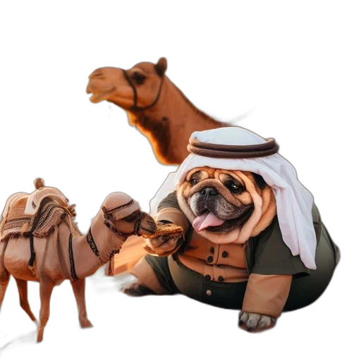 animal, staff, concept art, photorealistic transparent PNG cut-out
