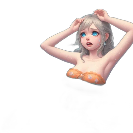 dress, creature, robot, face transparent PNG cut-out
