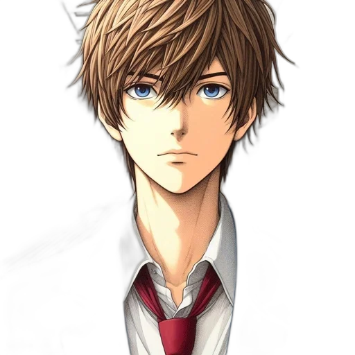 staff, face, hair, anime transparent PNG cut-out