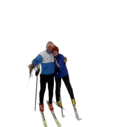 staff, 3d render, snow, man transparent PNG cut-out